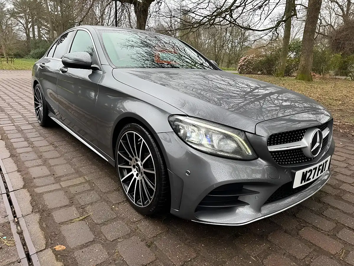 Used 2020 Mercedes-Benz C Class AMG Line Grey - Interior and Exterior details 3