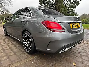 Used 2020 Mercedes-Benz C Class AMG Line Grey - Interior and Exterior details 8
