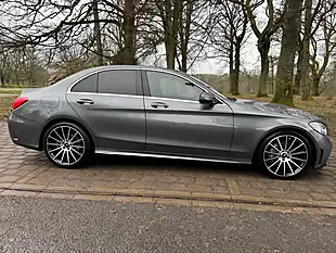 Used 2020 Mercedes-Benz C Class AMG Line Grey - Interior and Exterior details 9