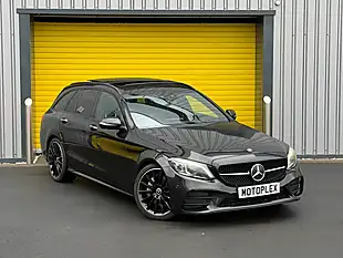 Used 2020 Mercedes-Benz C Class AMG Line Night Edition Premium Plus Black - Interior and Exterior details 13