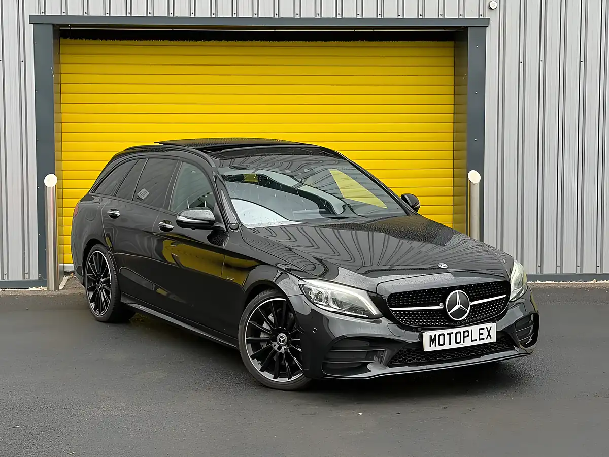 Used 2020 Mercedes-Benz C Class AMG Line Night Edition Premium Plus Black - Interior and Exterior details 13