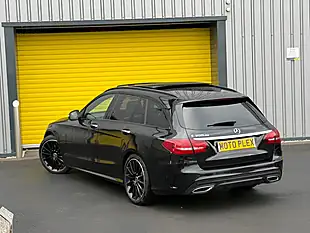 Used 2020 Mercedes-Benz C Class AMG Line Night Edition Premium Plus Black - Interior and Exterior details 14