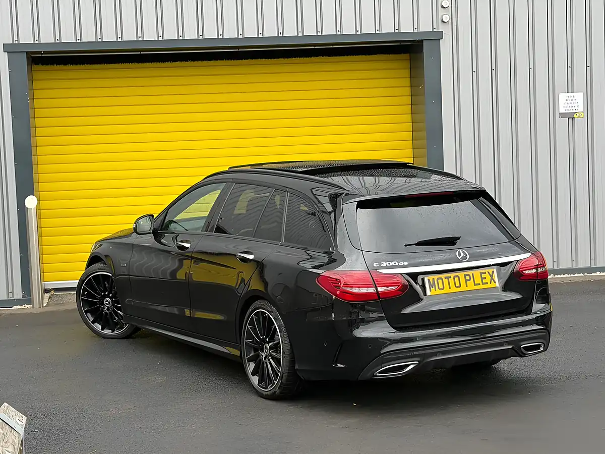 Used 2020 Mercedes-Benz C Class AMG Line Night Edition Premium Plus Black - Interior and Exterior details 14