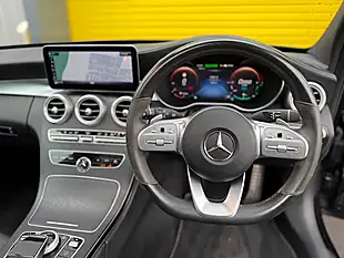 Used 2020 Mercedes-Benz C Class AMG Line Night Edition Premium Plus Black - Interior and Exterior details 2
