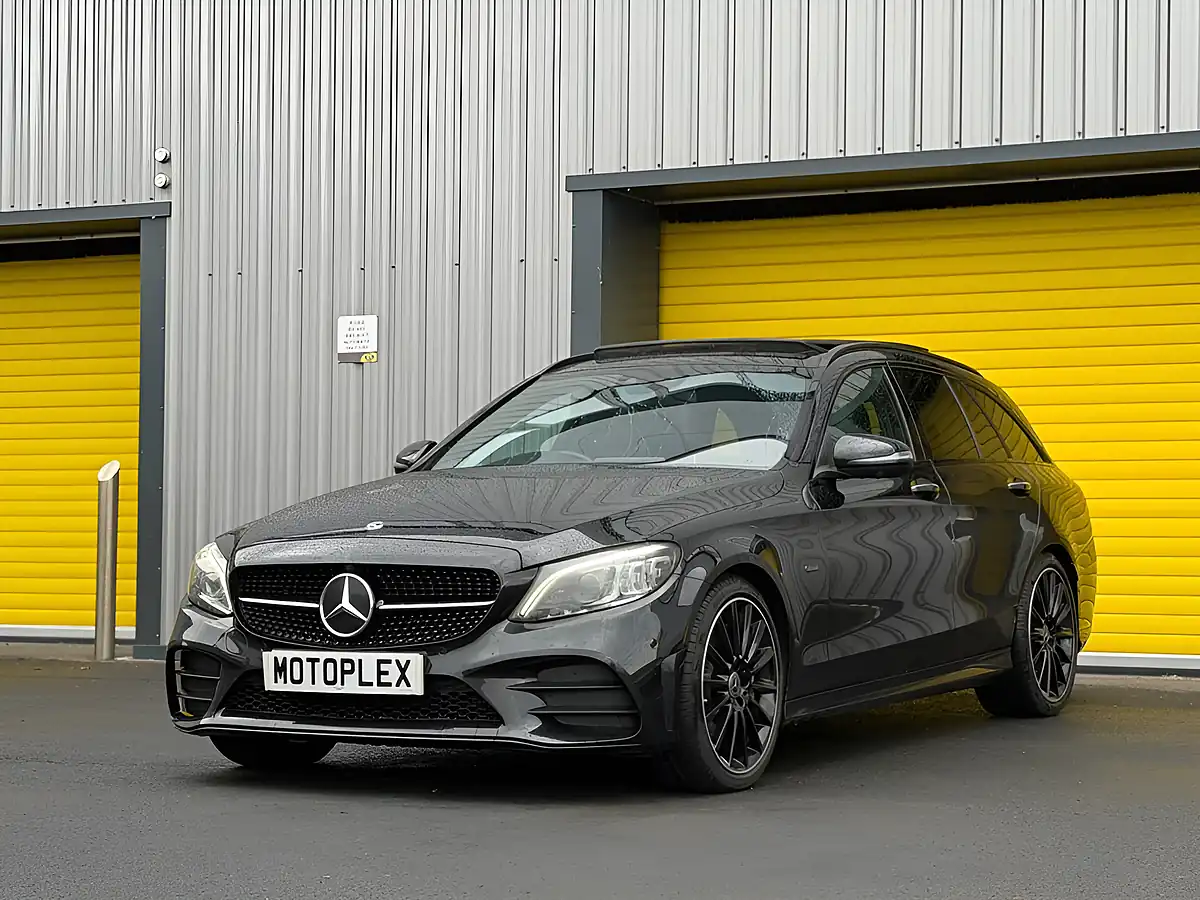 Used 2020 Mercedes-Benz C Class AMG Line Night Edition Premium Plus Black - Interior and Exterior details 5