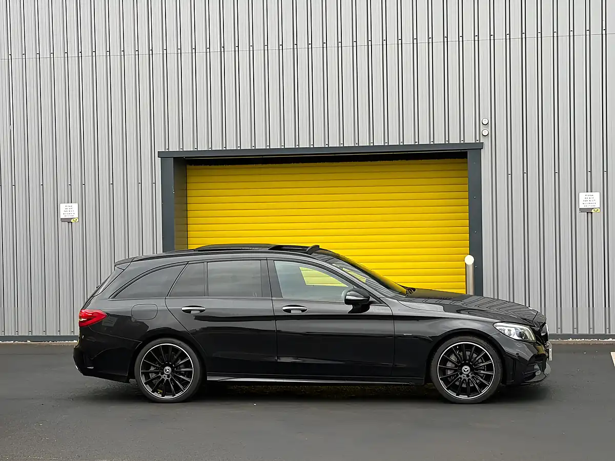 Used 2020 Mercedes-Benz C Class AMG Line Night Edition Premium Plus Black - Interior and Exterior details 6