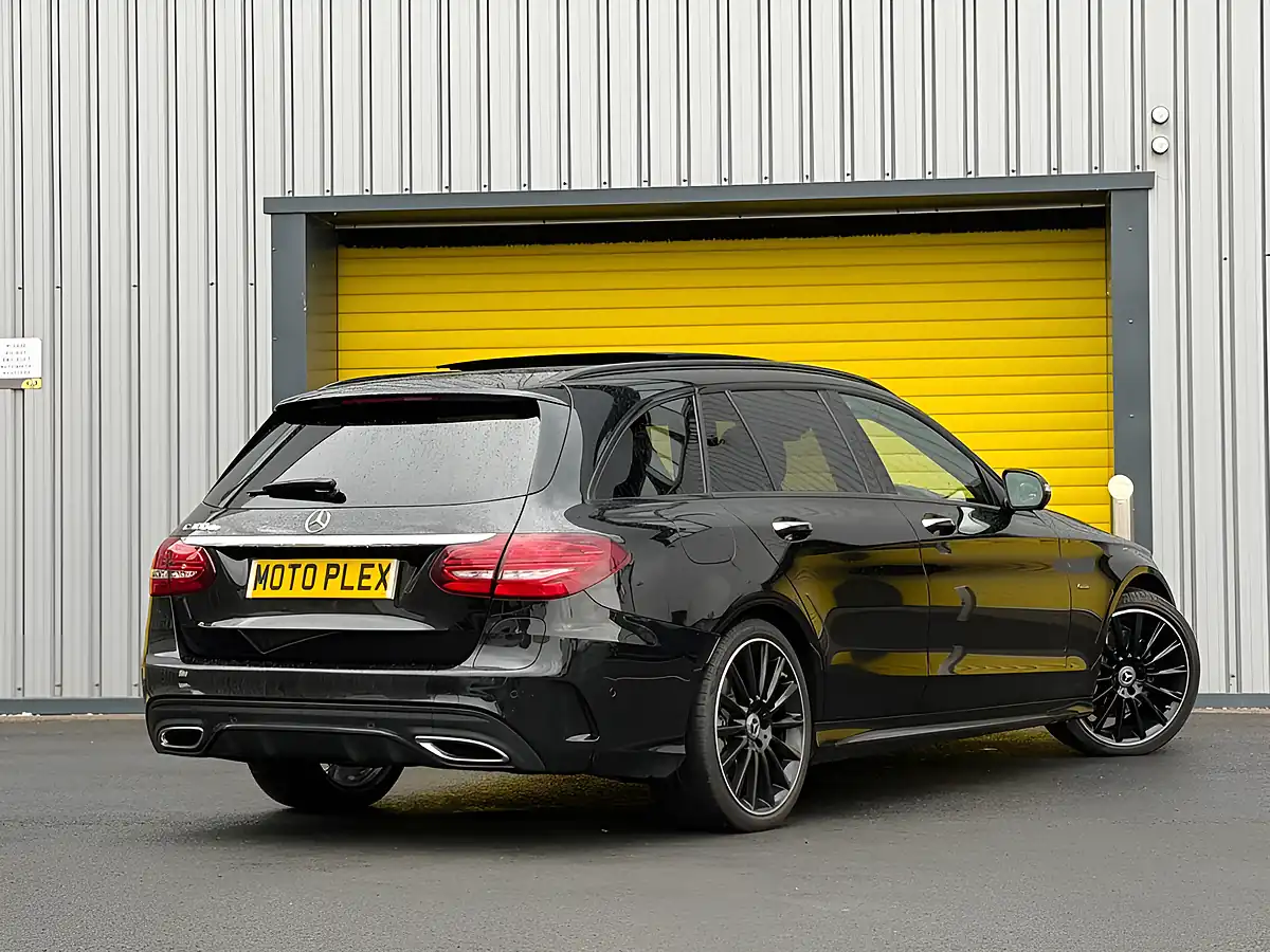 Used 2020 Mercedes-Benz C Class AMG Line Night Edition Premium Plus Black - Interior and Exterior details 7