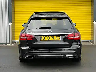Used 2020 Mercedes-Benz C Class AMG Line Night Edition Premium Plus Black - Interior and Exterior details 8