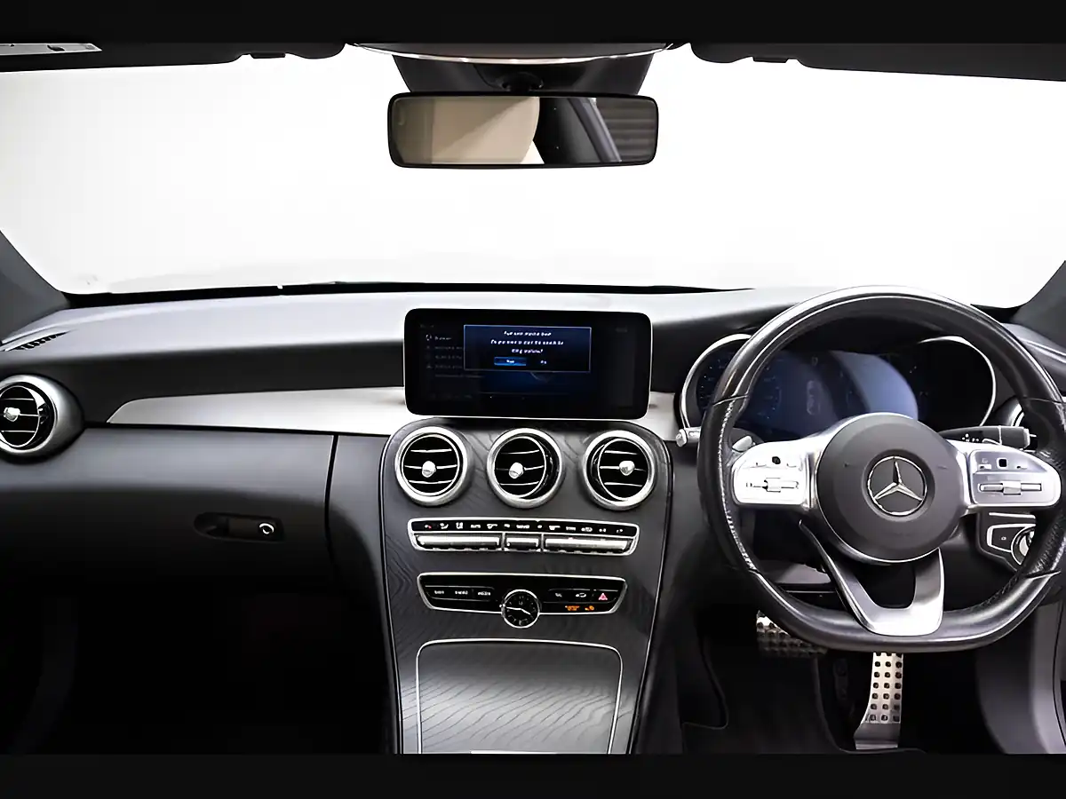 Used 2020 Mercedes-Benz C Class AMG Line (premium) Black - Interior and Exterior details 12
