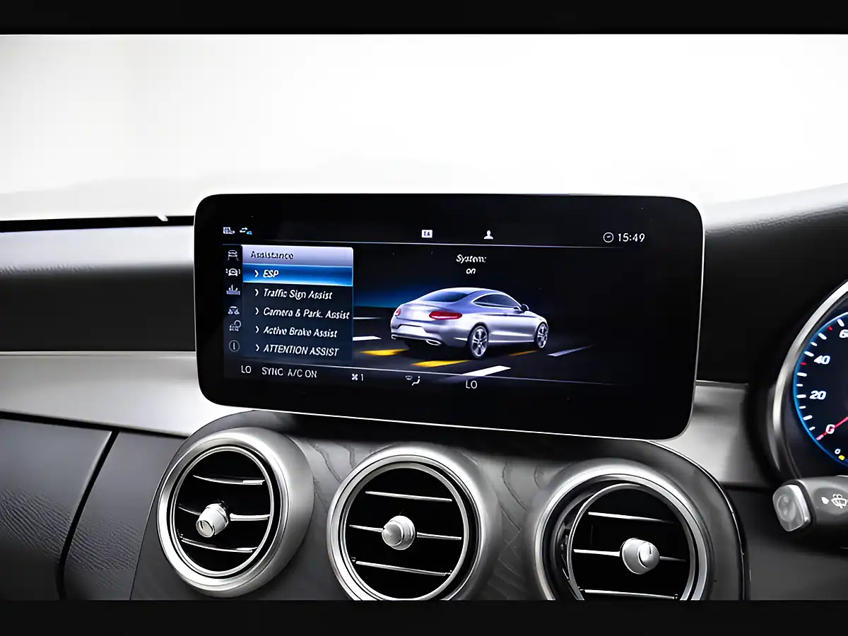 Used 2020 Mercedes-Benz C Class AMG Line (premium) Black - Interior and Exterior details 16