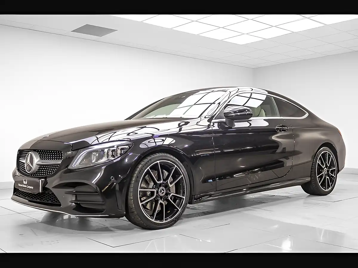 Used 2020 Mercedes-Benz C Class AMG Line (premium) Black - Interior and Exterior details 3