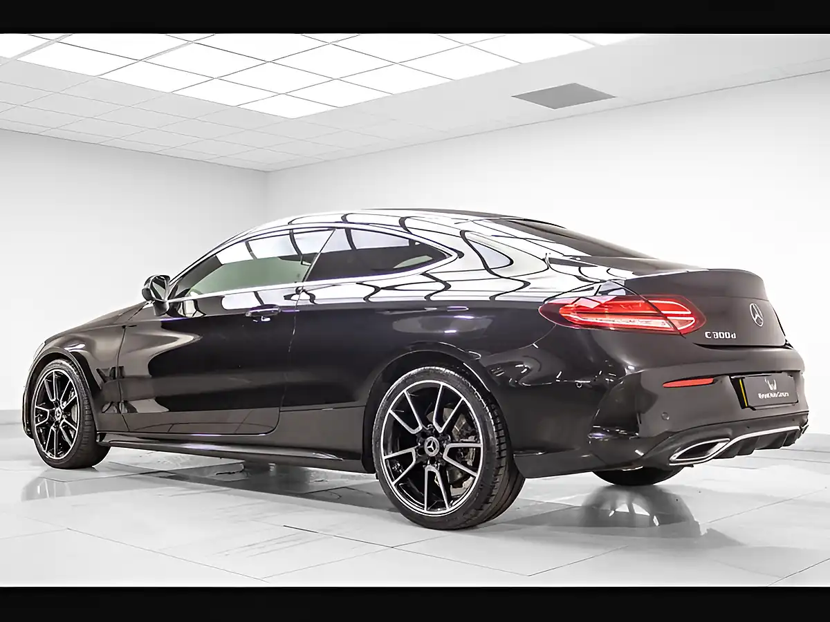 Used 2020 Mercedes-Benz C Class AMG Line (premium) Black - Interior and Exterior details 4