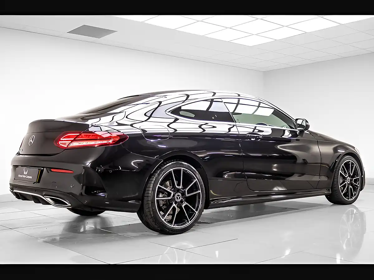 Used 2020 Mercedes-Benz C Class AMG Line (premium) Black - Interior and Exterior details 5