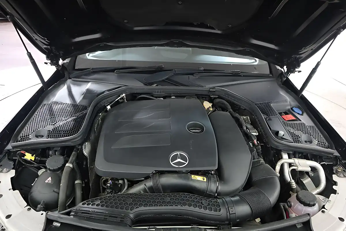 Used 2020 Mercedes-Benz C Class AMG Line Premium Black - Interior and Exterior details 10
