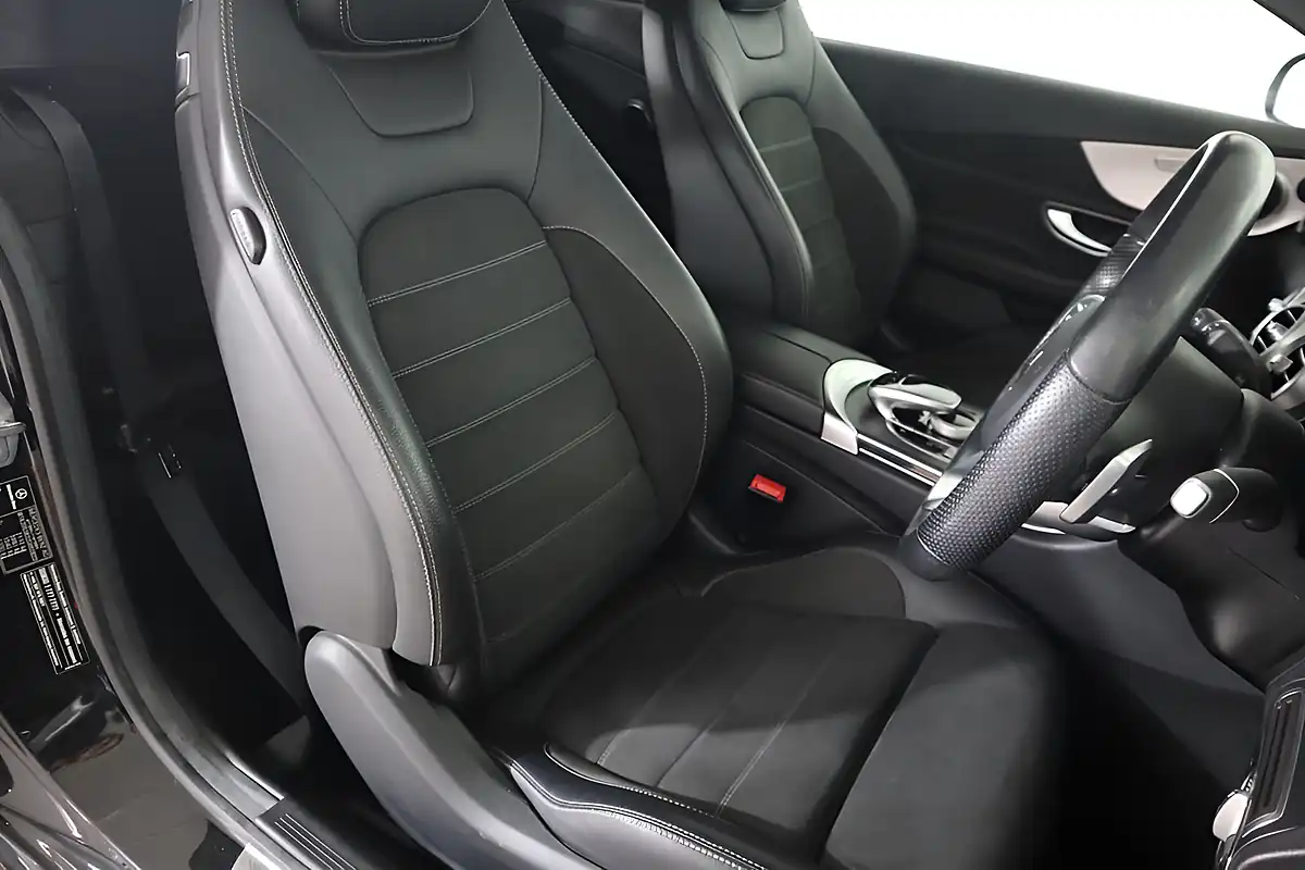 Used 2020 Mercedes-Benz C Class AMG Line Premium Black - Interior and Exterior details 12
