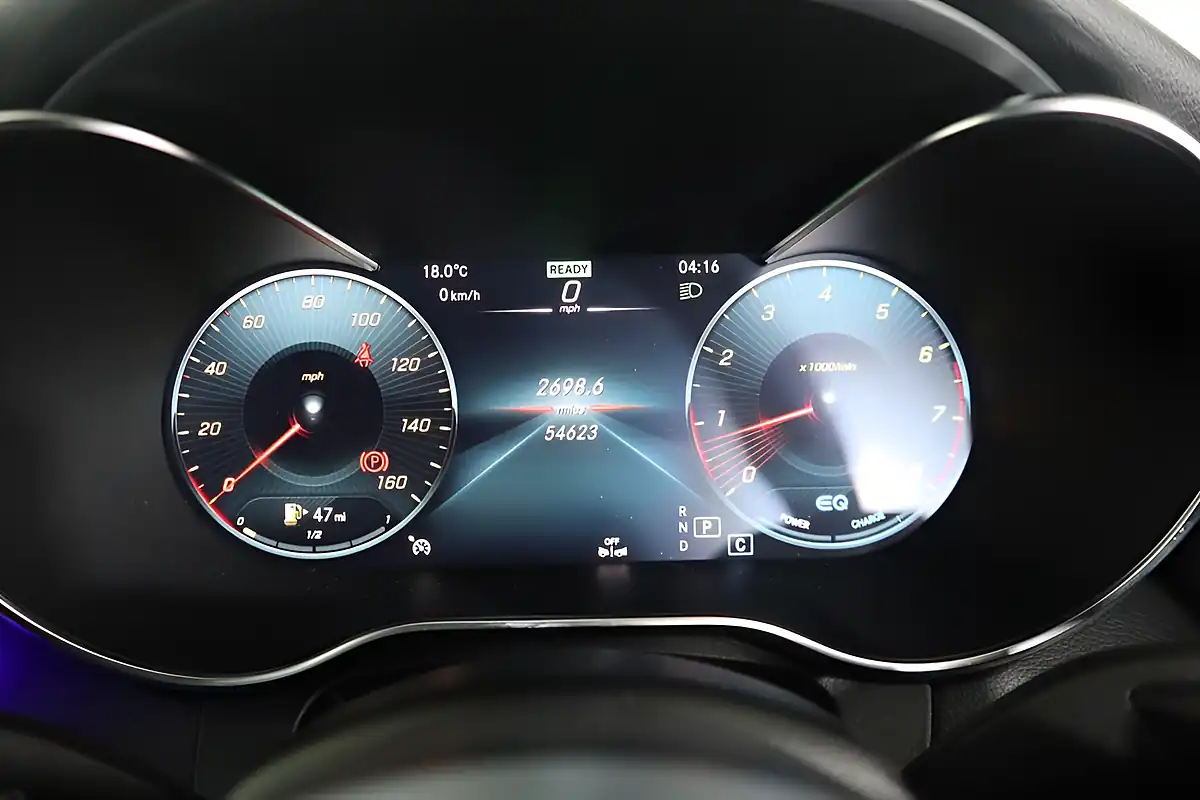 Used 2020 Mercedes-Benz C Class AMG Line Premium Black - Interior and Exterior details 14
