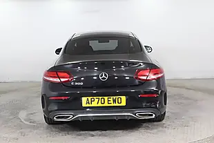 Used 2020 Mercedes-Benz C Class AMG Line Premium Black - Interior and Exterior details 5