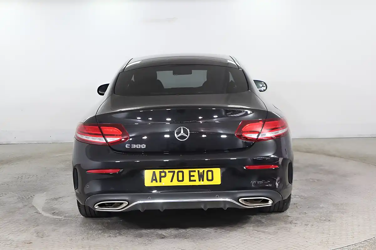 Used 2020 Mercedes-Benz C Class AMG Line Premium Black - Interior and Exterior details 5