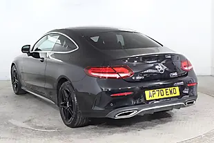 Used 2020 Mercedes-Benz C Class AMG Line Premium Black - Interior and Exterior details 6