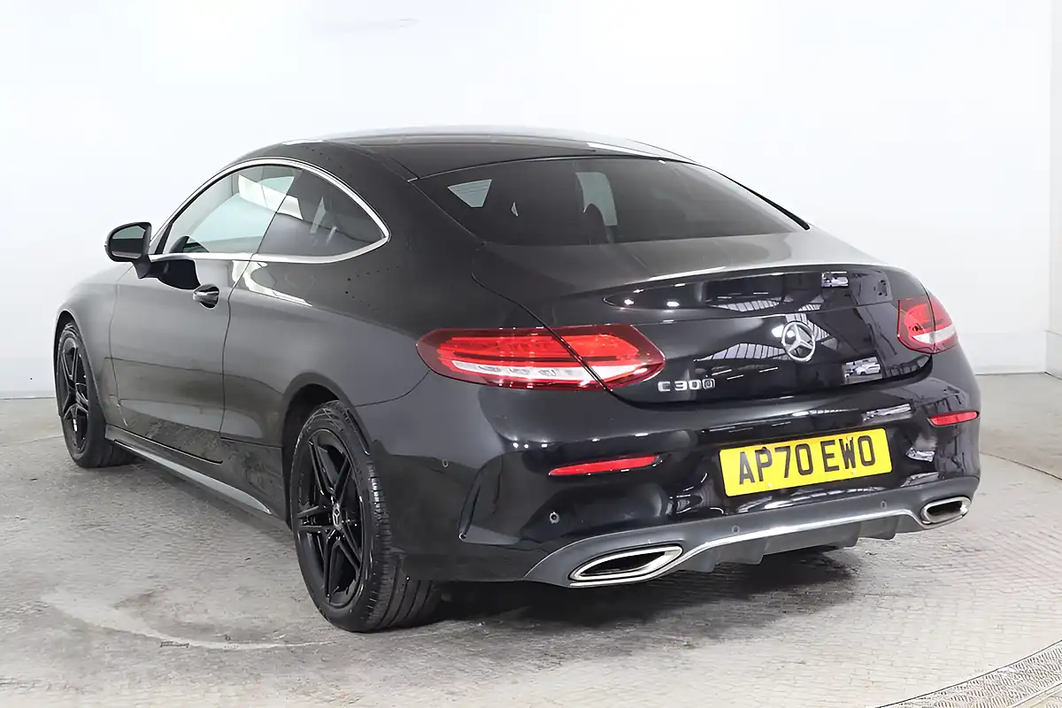 Used 2020 Mercedes-Benz C Class AMG Line Premium Black - Interior and Exterior details 6