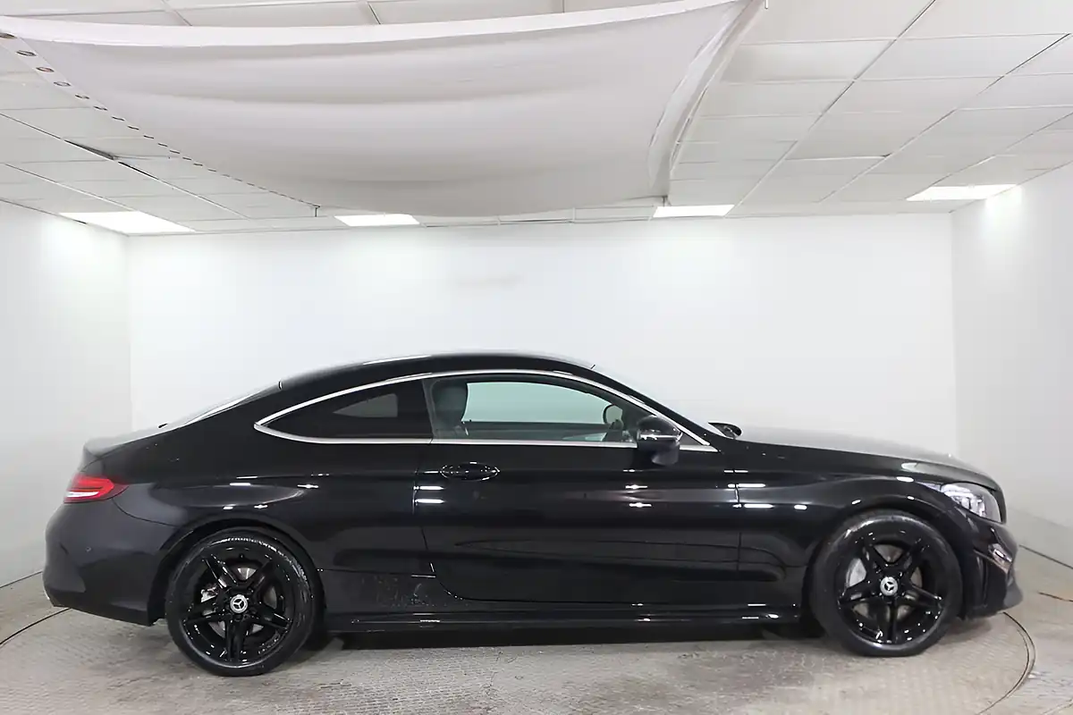 Used 2020 Mercedes-Benz C Class AMG Line Premium Black - Interior and Exterior details 7