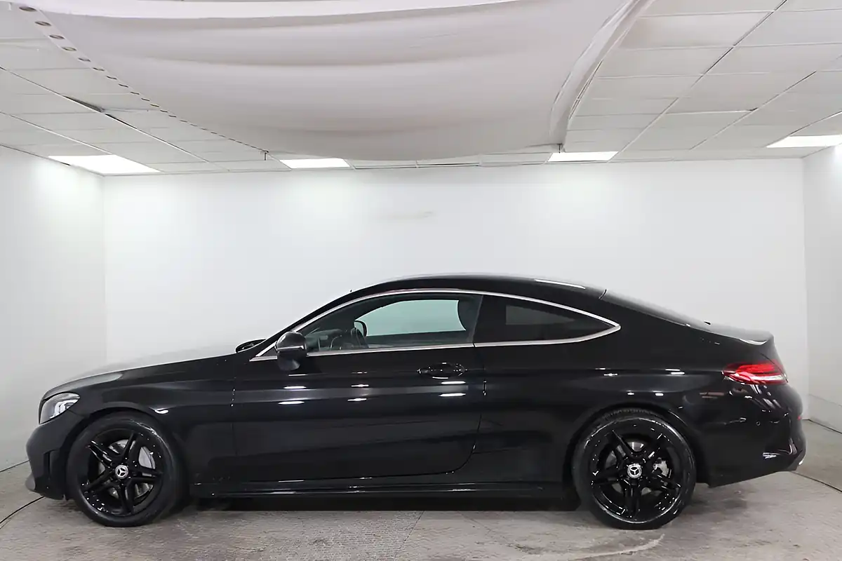 Used 2020 Mercedes-Benz C Class AMG Line Premium Black - Interior and Exterior details 8