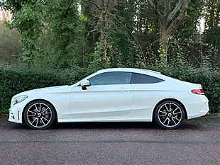 Used 2020 Mercedes-Benz C Class AMG Line (premium) White - Interior and Exterior details 11