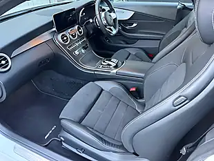Used 2020 Mercedes-Benz C Class AMG Line (premium) White - Interior and Exterior details 14