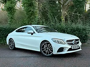 Used 2020 Mercedes-Benz C Class AMG Line (premium) White - Interior and Exterior details 3