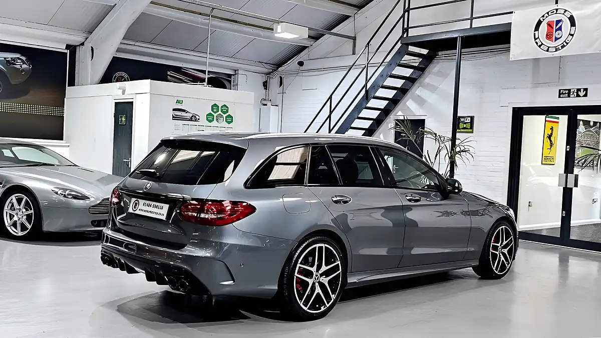 Used 2020 Mercedes-Benz C Class AMG Line Selenite Grey - Interior and Exterior details 10