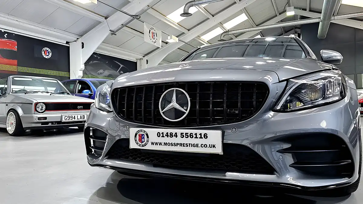 Used 2020 Mercedes-Benz C Class AMG Line Selenite Grey - Interior and Exterior details 11
