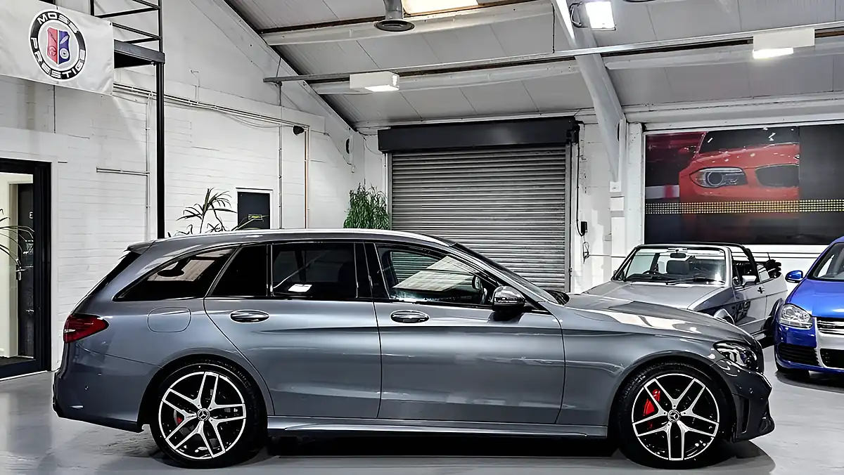 Used 2020 Mercedes-Benz C Class AMG Line Selenite Grey - Interior and Exterior details 5