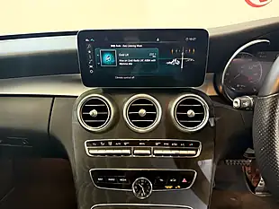 Used 2020 Mercedes-Benz C-Class AMG Line Silver - Interior and Exterior details 11