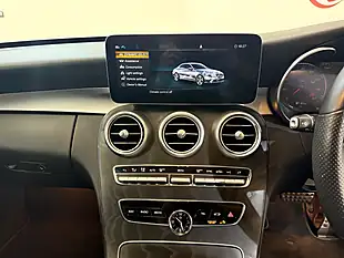 Used 2020 Mercedes-Benz C-Class AMG Line Silver - Interior and Exterior details 14