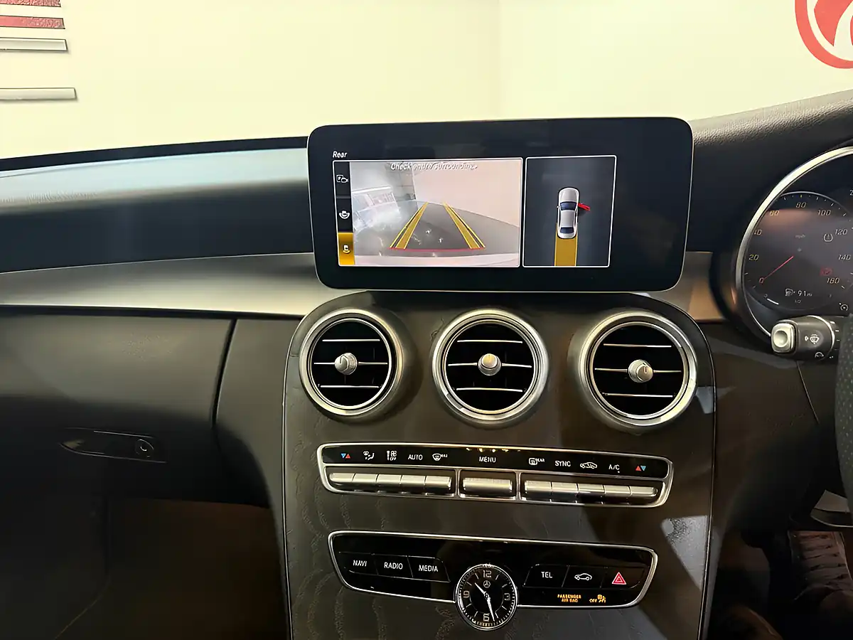 Used 2020 Mercedes-Benz C-Class AMG Line Silver - Interior and Exterior details 15