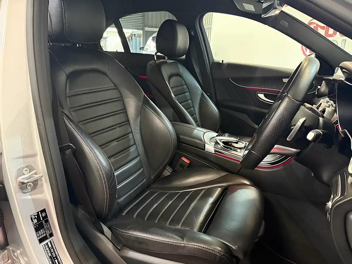 Used 2020 Mercedes-Benz C-Class AMG Line Silver - Interior and Exterior details 16