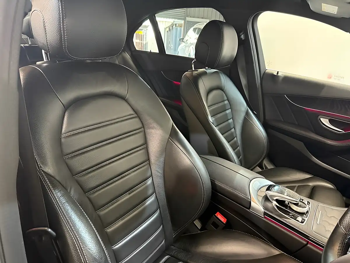 Used 2020 Mercedes-Benz C-Class AMG Line Silver - Interior and Exterior details 17