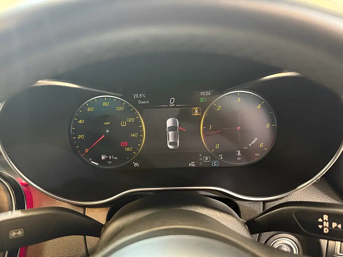 Used 2020 Mercedes-Benz C-Class AMG Line Silver - Interior and Exterior details 6