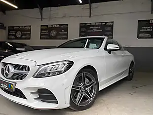 Used 2020 Mercedes-Benz C Class AMG Line White - Interior and Exterior details 13