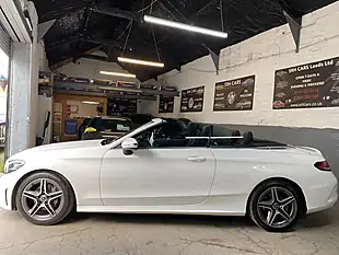 Used 2020 Mercedes-Benz C Class AMG Line White - Interior and Exterior details 16