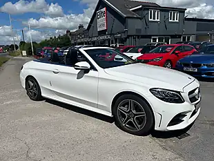 Used 2020 Mercedes-Benz C Class AMG Line White - Interior and Exterior details 12