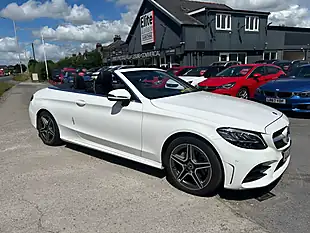Used 2020 Mercedes-Benz C Class AMG Line White - Interior and Exterior details 2