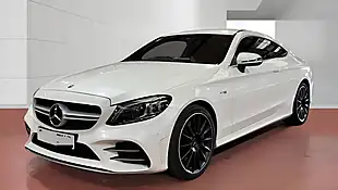 Used 2020 Mercedes-Benz C Class AMG (premium) Designo Diamond White - Interior and Exterior details 2