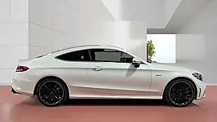 Used 2020 Mercedes-Benz C Class AMG (premium) Designo Diamond White - Interior and Exterior details 7