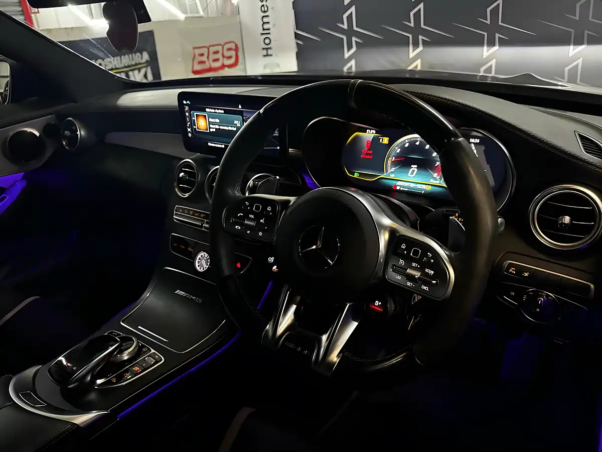 Used 2020 Mercedes-Benz C Class AMG S Silver - Interior and Exterior details 19