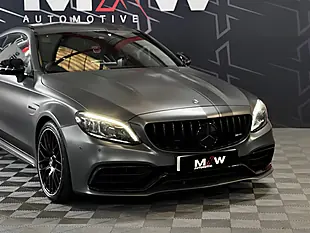 Used 2020 Mercedes-Benz C Class AMG S Silver - Interior and Exterior details 6