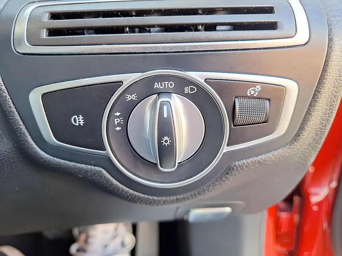 Used 2020 Mercedes-Benz C Class Sport Edition (premium) Red - Interior and Exterior details 14