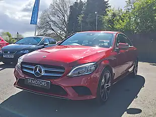 Used 2020 Mercedes-Benz C Class Sport Edition (premium) Red - Interior and Exterior details 3