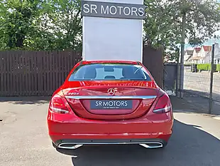 Used 2020 Mercedes-Benz C Class Sport Edition (premium) Red - Interior and Exterior details 5