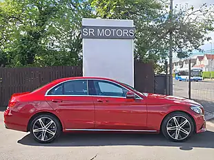 Used 2020 Mercedes-Benz C Class Sport Edition (premium) Red - Interior and Exterior details 6